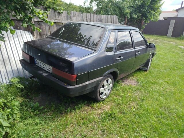 Черный ВАЗ 21099, объемом двигателя 1.5 л и пробегом 150 тыс. км за 750 $, фото 1 на Automoto.ua