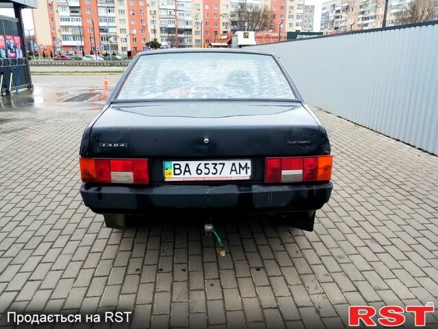 Черный ВАЗ 21099, объемом двигателя 16 л и пробегом 171 тыс. км за 1500 $, фото 2 на Automoto.ua