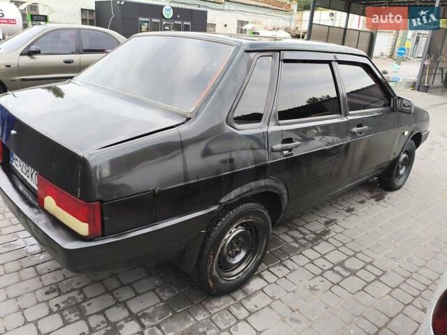 Черный ВАЗ 21099, объемом двигателя 1.5 л и пробегом 230 тыс. км за 1350 $, фото 6 на Automoto.ua