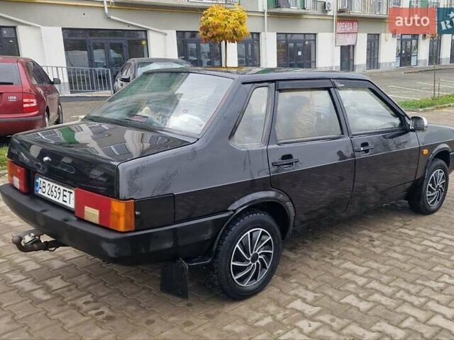 Черный ВАЗ 21099, объемом двигателя 1.6 л и пробегом 125 тыс. км за 1650 $, фото 5 на Automoto.ua