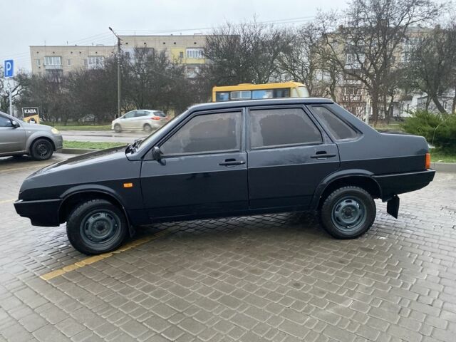 Черный ВАЗ 21099, объемом двигателя 1.6 л и пробегом 250 тыс. км за 1600 $, фото 1 на Automoto.ua