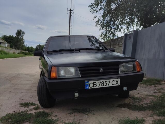 Черный ВАЗ 21099, объемом двигателя 1.6 л и пробегом 280 тыс. км за 1350 $, фото 2 на Automoto.ua