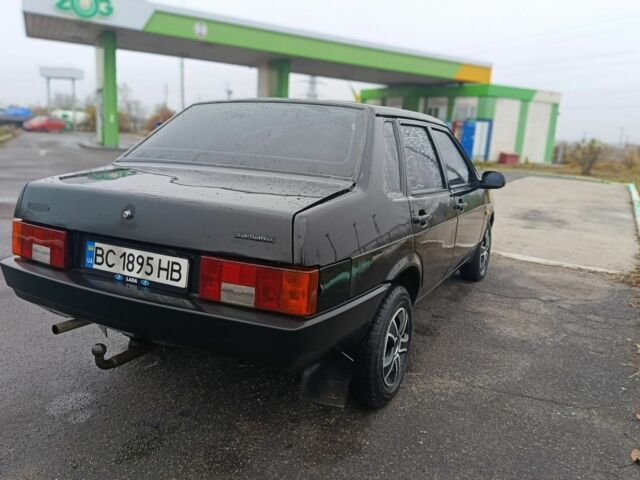 Черный ВАЗ 21099, объемом двигателя 0 л и пробегом 198 тыс. км за 1429 $, фото 5 на Automoto.ua