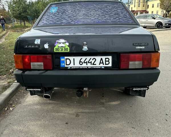 Черный ВАЗ 21099, объемом двигателя 1.6 л и пробегом 240 тыс. км за 1500 $, фото 4 на Automoto.ua