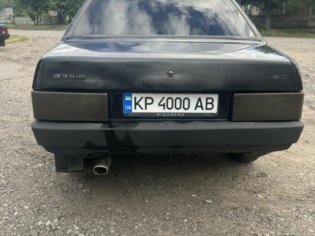 Черный ВАЗ 21099, объемом двигателя 1.6 л и пробегом 161 тыс. км за 1600 $, фото 2 на Automoto.ua