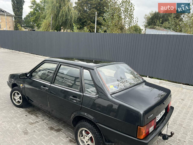 Черный ВАЗ 21099, объемом двигателя 1.6 л и пробегом 400 тыс. км за 1250 $, фото 11 на Automoto.ua