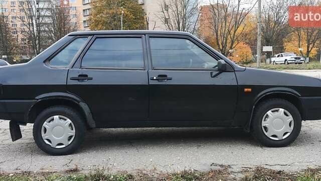Черный ВАЗ 21099, объемом двигателя 1.6 л и пробегом 200 тыс. км за 2000 $, фото 5 на Automoto.ua