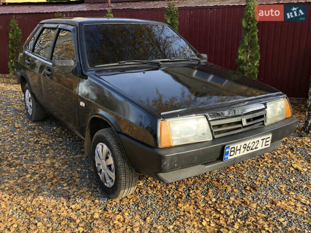 Черный ВАЗ 21099, объемом двигателя 1.6 л и пробегом 161 тыс. км за 1650 $, фото 1 на Automoto.ua
