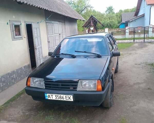 Черный ВАЗ 21099, объемом двигателя 1.6 л и пробегом 194 тыс. км за 1800 $, фото 2 на Automoto.ua