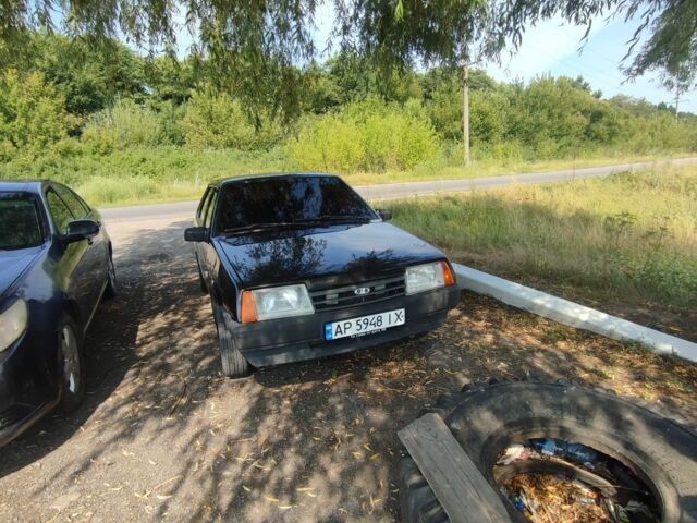 Черный ВАЗ 21099, объемом двигателя 1.6 л и пробегом 200 тыс. км за 1400 $, фото 2 на Automoto.ua