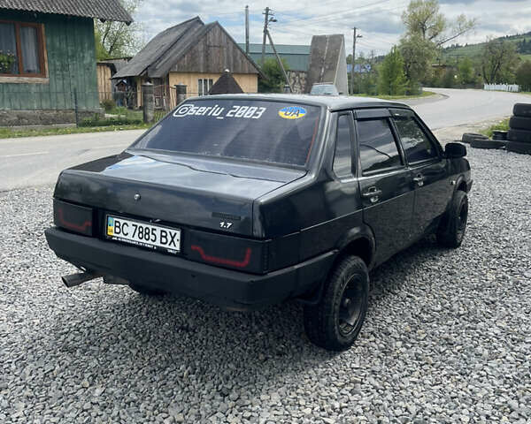 Черный ВАЗ 21099, объемом двигателя 1.6 л и пробегом 220 тыс. км за 1850 $, фото 5 на Automoto.ua