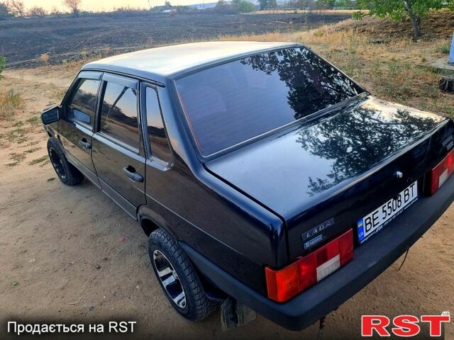 Черный ВАЗ 21099, объемом двигателя 1.6 л и пробегом 177 тыс. км за 1850 $, фото 2 на Automoto.ua