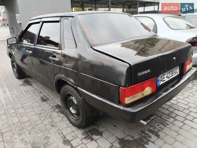 Черный ВАЗ 21099, объемом двигателя 1.5 л и пробегом 230 тыс. км за 1350 $, фото 1 на Automoto.ua