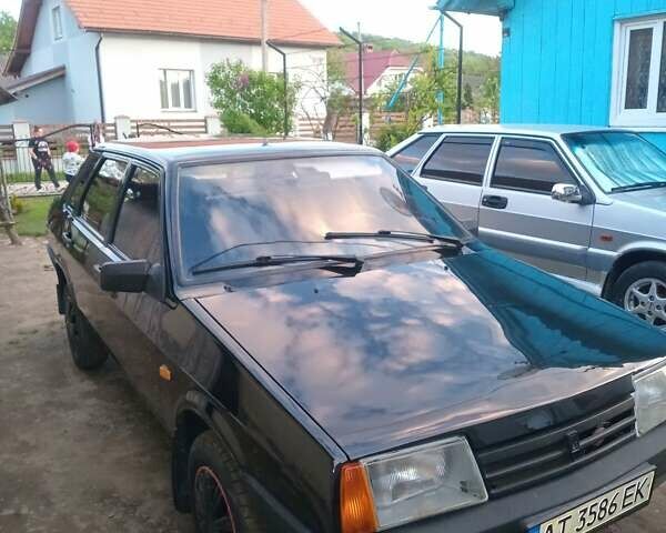 Черный ВАЗ 21099, объемом двигателя 1.6 л и пробегом 194 тыс. км за 1800 $, фото 4 на Automoto.ua