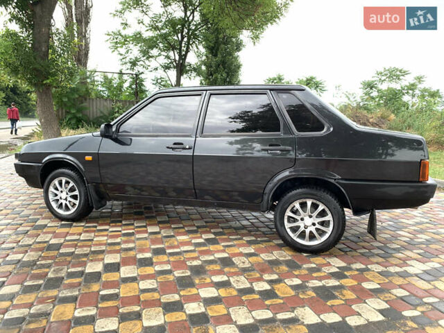 Черный ВАЗ 21099, объемом двигателя 1.6 л и пробегом 150 тыс. км за 2800 $, фото 10 на Automoto.ua