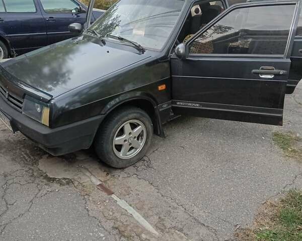Черный ВАЗ 21099, объемом двигателя 1.5 л и пробегом 100 тыс. км за 2200 $, фото 6 на Automoto.ua