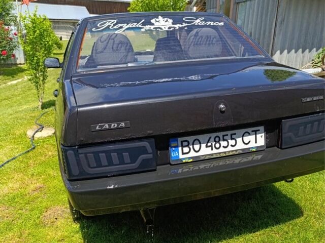 Черный ВАЗ 21099, объемом двигателя 1.6 л и пробегом 163 тыс. км за 800 $, фото 6 на Automoto.ua