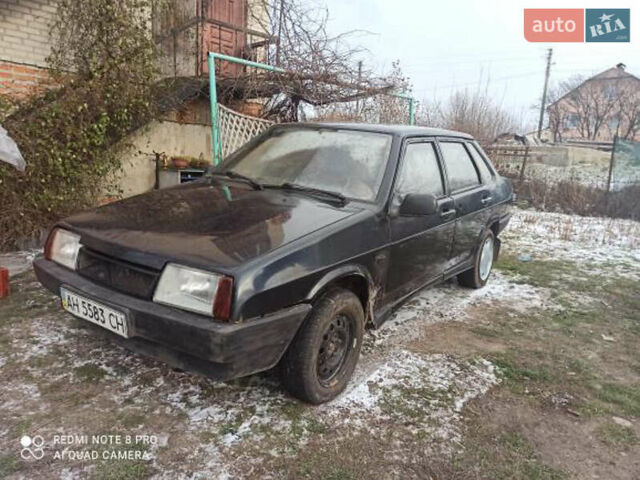 Черный ВАЗ 21099, объемом двигателя 1.6 л и пробегом 150 тыс. км за 850 $, фото 2 на Automoto.ua