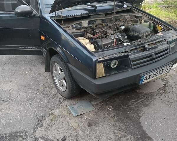Черный ВАЗ 21099, объемом двигателя 1.5 л и пробегом 100 тыс. км за 2200 $, фото 2 на Automoto.ua