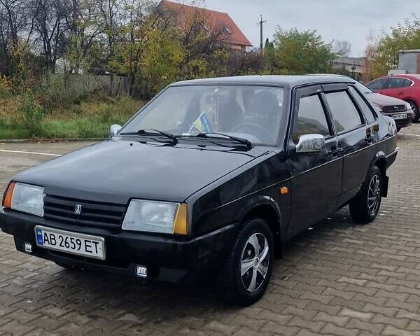 Черный ВАЗ 21099, объемом двигателя 1.6 л и пробегом 125 тыс. км за 1650 $, фото 1 на Automoto.ua