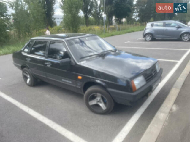 Черный ВАЗ 21099, объемом двигателя 1.6 л и пробегом 260 тыс. км за 2200 $, фото 1 на Automoto.ua