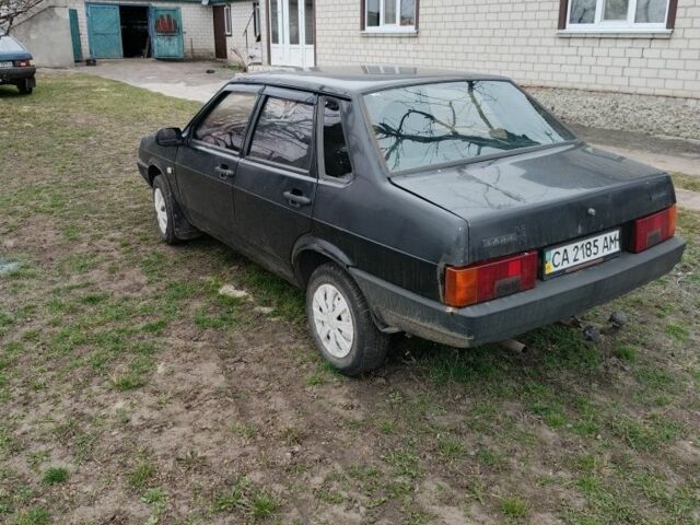 Черный ВАЗ 21099, объемом двигателя 1.6 л и пробегом 160 тыс. км за 1300 $, фото 1 на Automoto.ua
