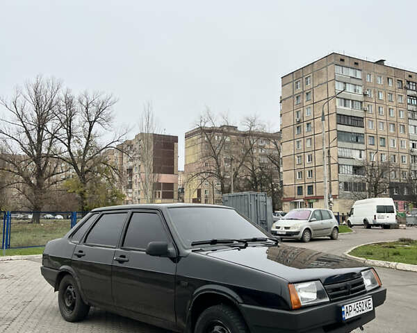 Черный ВАЗ 21099, объемом двигателя 1.6 л и пробегом 185 тыс. км за 2400 $, фото 1 на Automoto.ua