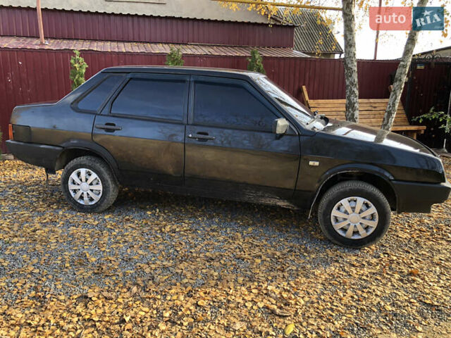 Черный ВАЗ 21099, объемом двигателя 1.6 л и пробегом 161 тыс. км за 1650 $, фото 9 на Automoto.ua
