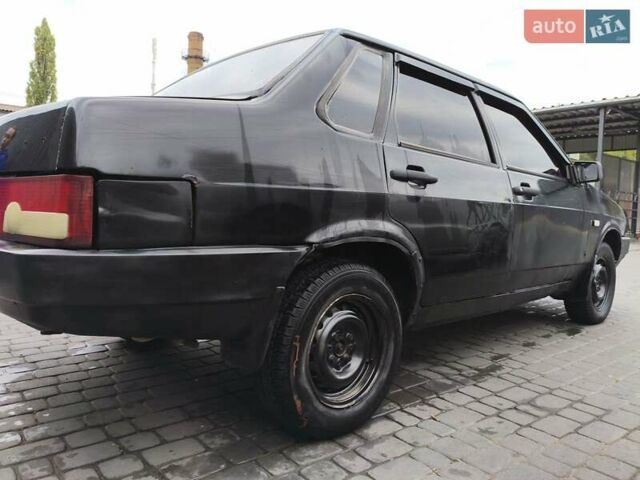 Черный ВАЗ 21099, объемом двигателя 1.5 л и пробегом 230 тыс. км за 1350 $, фото 5 на Automoto.ua