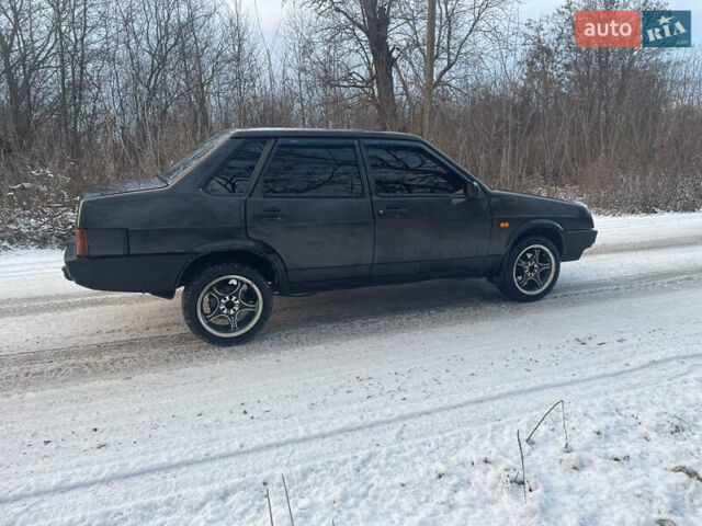 Черный ВАЗ 21099, объемом двигателя 1.6 л и пробегом 200 тыс. км за 1499 $, фото 7 на Automoto.ua
