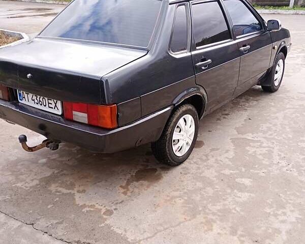 Чорний ВАЗ 21099, об'ємом двигуна 1.6 л та пробігом 200 тис. км за 1300 $, фото 2 на Automoto.ua
