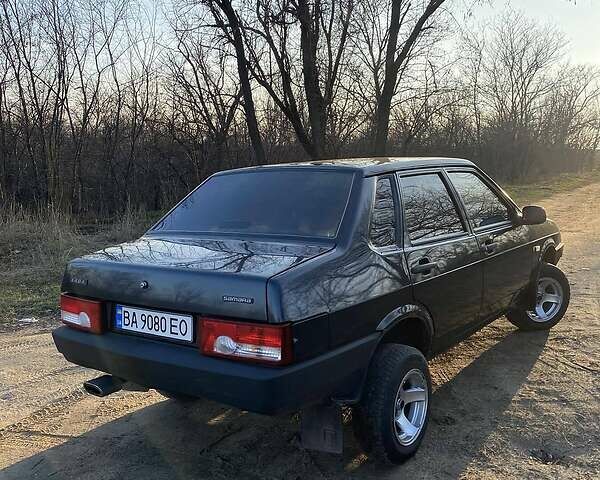 Черный ВАЗ 21099, объемом двигателя 1.6 л и пробегом 227 тыс. км за 2900 $, фото 1 на Automoto.ua