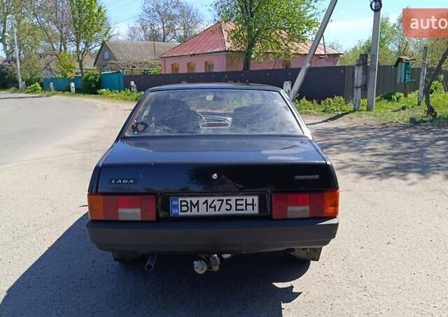 Черный ВАЗ 21099, объемом двигателя 1.6 л и пробегом 165 тыс. км за 1500 $, фото 7 на Automoto.ua