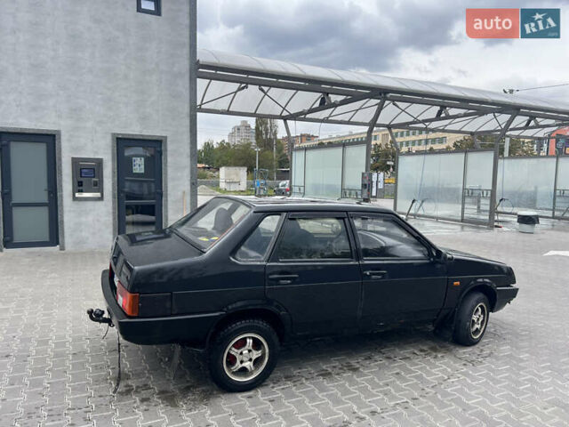 Черный ВАЗ 21099, объемом двигателя 1.6 л и пробегом 400 тыс. км за 1250 $, фото 6 на Automoto.ua