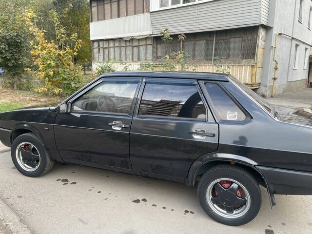 Черный ВАЗ 21099, объемом двигателя 1.6 л и пробегом 240 тыс. км за 1900 $, фото 3 на Automoto.ua