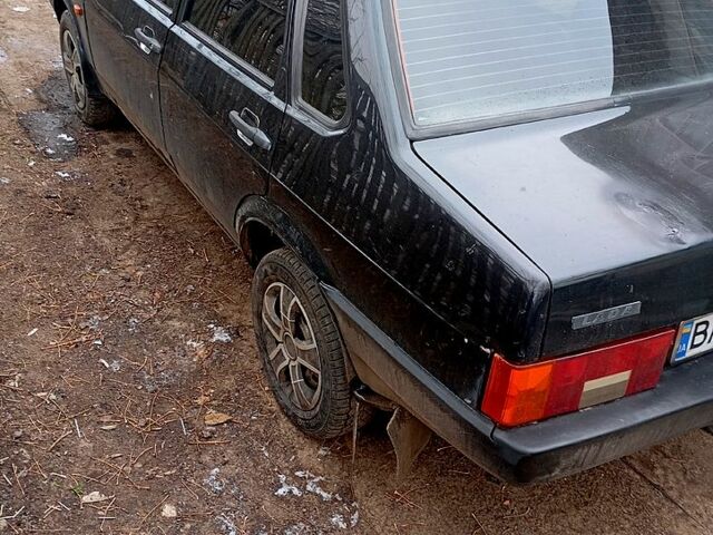 Черный ВАЗ 21099, объемом двигателя 1.6 л и пробегом 300 тыс. км за 1900 $, фото 5 на Automoto.ua