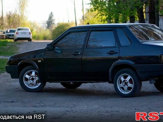 Черный ВАЗ 21099, объемом двигателя 15 л и пробегом 0 тыс. км за 1650 $, фото 1 на Automoto.ua