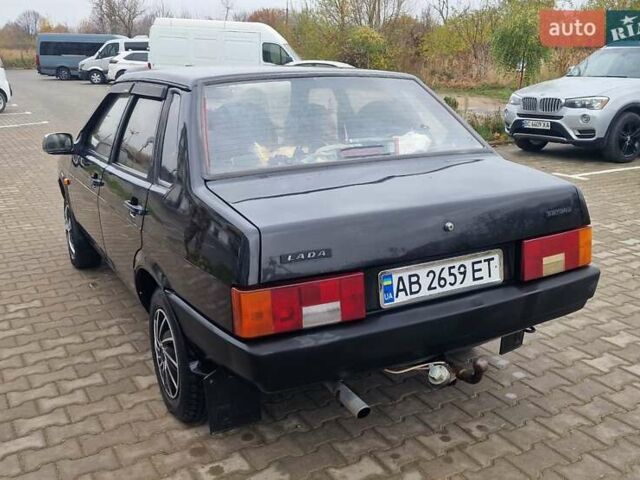 Черный ВАЗ 21099, объемом двигателя 1.6 л и пробегом 125 тыс. км за 1650 $, фото 3 на Automoto.ua