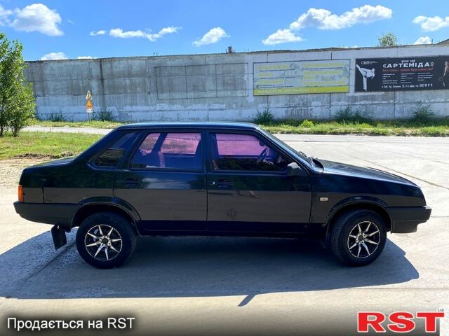 Чорний ВАЗ 21099, об'ємом двигуна 1.6 л та пробігом 159 тис. км за 1900 $, фото 6 на Automoto.ua
