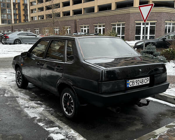 Черный ВАЗ 21099, объемом двигателя 1.6 л и пробегом 261 тыс. км за 1400 $, фото 4 на Automoto.ua