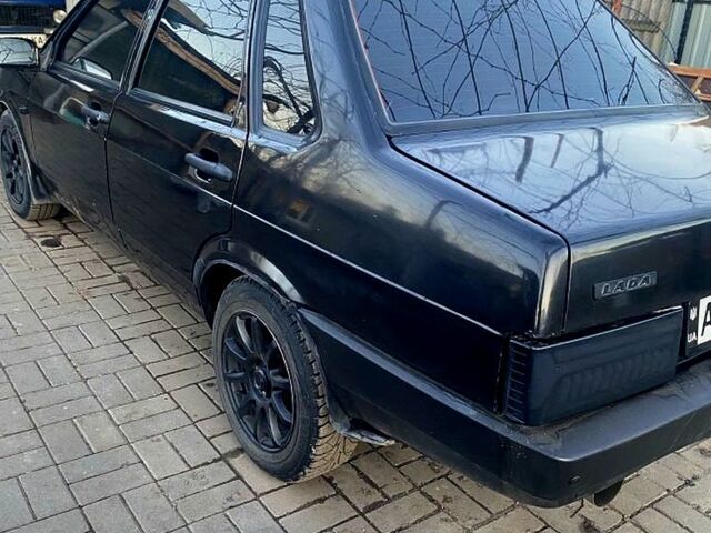 Черный ВАЗ 21099, объемом двигателя 1.6 л и пробегом 155 тыс. км за 1250 $, фото 1 на Automoto.ua