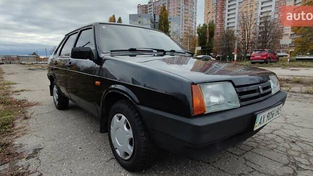 Черный ВАЗ 21099, объемом двигателя 1.6 л и пробегом 200 тыс. км за 2000 $, фото 6 на Automoto.ua