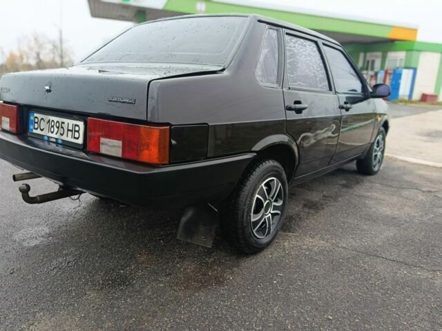 Черный ВАЗ 21099, объемом двигателя 0 л и пробегом 198 тыс. км за 1429 $, фото 3 на Automoto.ua