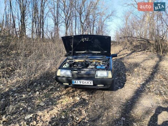 Черный ВАЗ 21099, объемом двигателя 1.5 л и пробегом 244 тыс. км за 1500 $, фото 4 на Automoto.ua