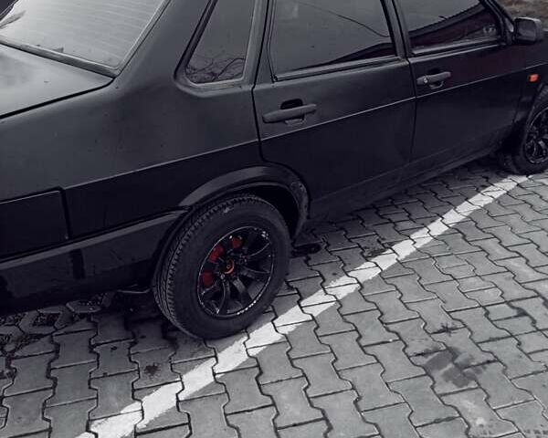 Черный ВАЗ 21099, объемом двигателя 1.6 л и пробегом 164 тыс. км за 1200 $, фото 3 на Automoto.ua