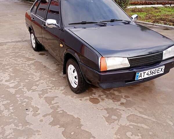 Чорний ВАЗ 21099, об'ємом двигуна 1.6 л та пробігом 200 тис. км за 1300 $, фото 9 на Automoto.ua
