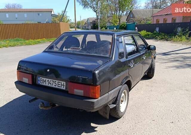 Черный ВАЗ 21099, объемом двигателя 1.6 л и пробегом 165 тыс. км за 1500 $, фото 6 на Automoto.ua