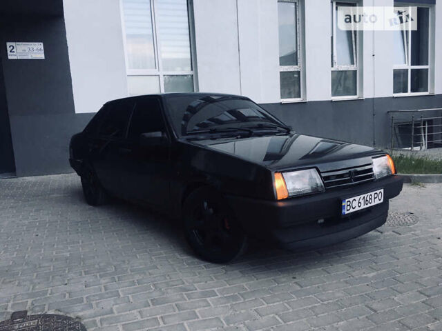 Черный ВАЗ 21099, объемом двигателя 1.6 л и пробегом 147 тыс. км за 2650 $, фото 5 на Automoto.ua