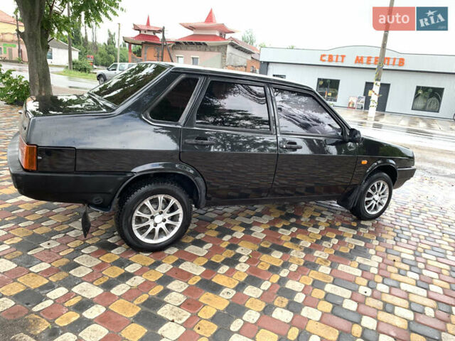 Черный ВАЗ 21099, объемом двигателя 1.6 л и пробегом 150 тыс. км за 2800 $, фото 3 на Automoto.ua
