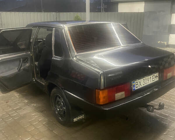 Черный ВАЗ 21099, объемом двигателя 1.6 л и пробегом 165 тыс. км за 2600 $, фото 4 на Automoto.ua